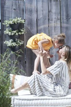 Elho Corsica Vertical Forest 24 - Bloempot Voor Balkonbuiten - Ø 26.7 X H 29.7 Cm - Zwart/Antraciet -Tuingereedschap Serie Winkel 800x1200 192