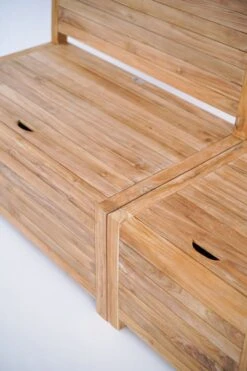 Kleine Teakhouten Tuinbank Met Opbergruimte - 100 X 60 X 90 Cm - Duurzaam Teakhout - Blijft Strak En Mooi - Sterke Constructie Om Lang Mee Te Gaan -Tuingereedschap Serie Winkel 800x1200 65