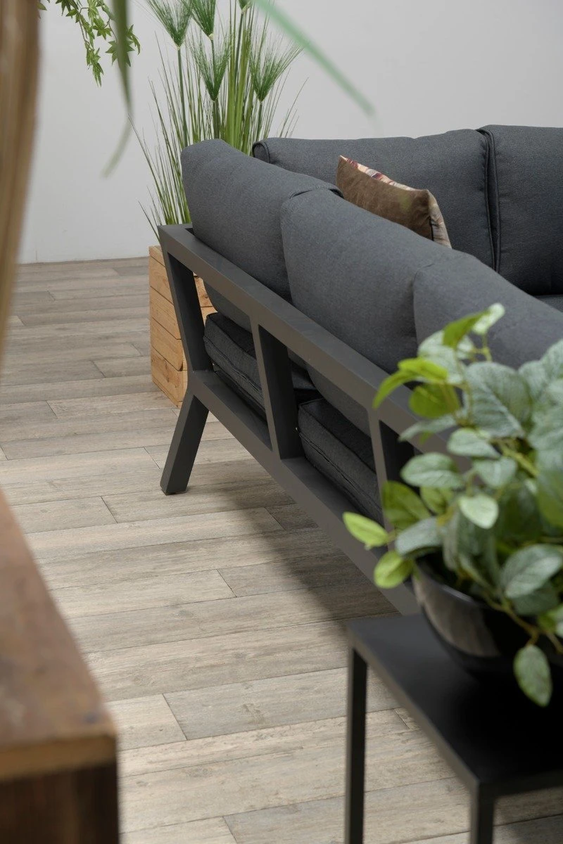 Garden Impressions Colorado Loungeset - Aluminium - Zwart 10 Garden Impressions Colorado Loungeset - Aluminium - Zwart - Afbeelding 8