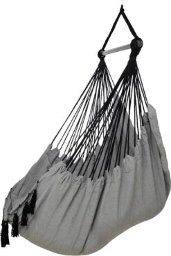 Vita5 XXL Hangstoel | Binnen&Buiten Hangnest | Incl. 2 Kussens En Boekenvak | Volwassenen&Kinderen | Hangmatstoel Tot 225kg | Grijs -Tuingereedschap Serie Winkel 801x1200 15