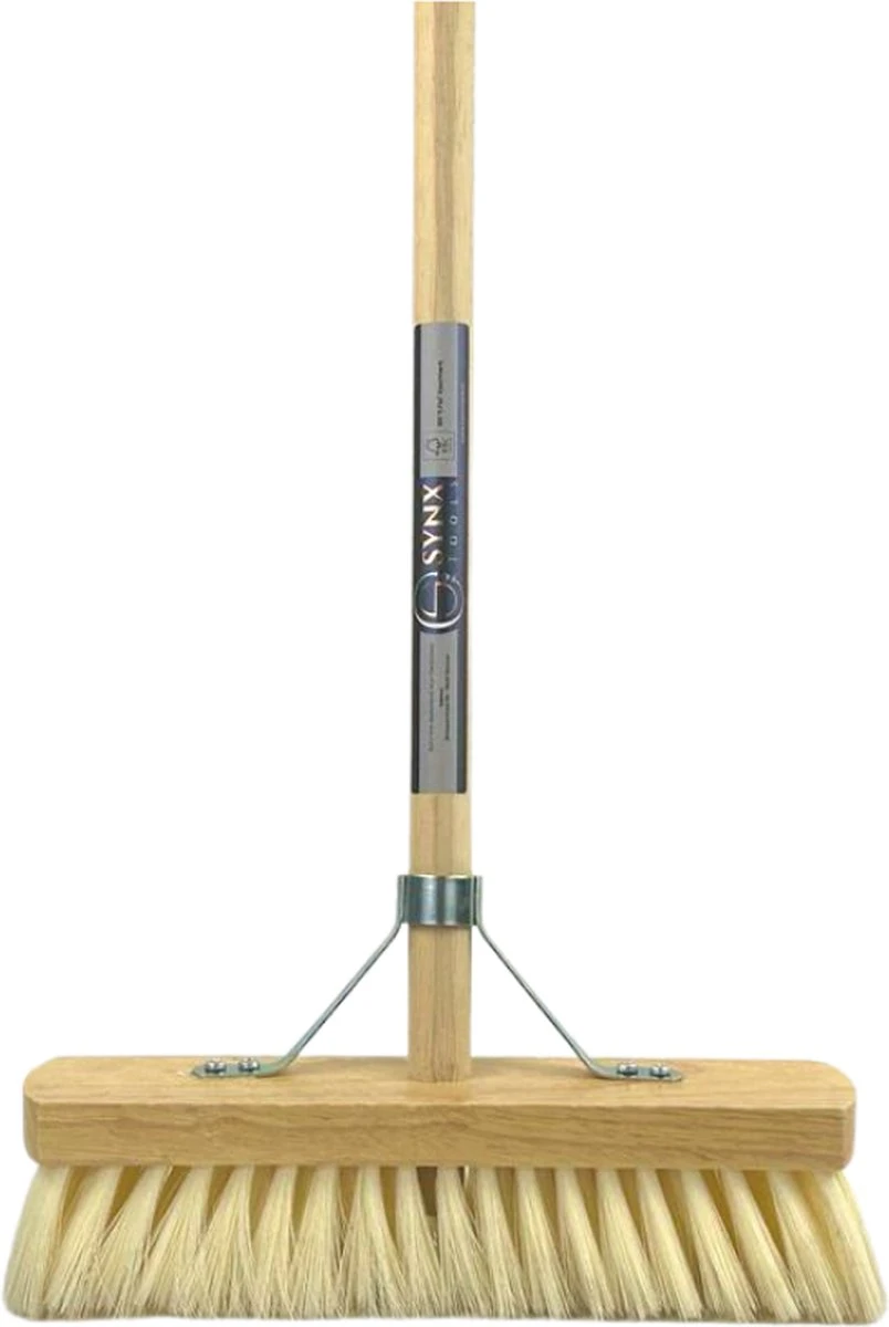 Synx Tools Binnenbezem Fibersoft - Zachte Bezems - Kamerveger - Veger / Zachte Besem - Incl. Steel 140cm - Binnen Bezem 3 Synx Tools Binnenbezem Fibersoft - Zachte Bezems - Kamerveger - Veger / Zachte Besem - Incl. Steel 140cm - Binnen Bezem
