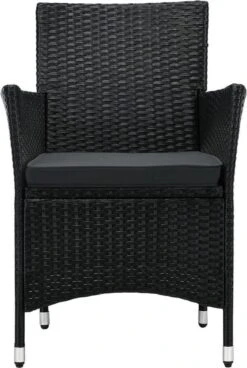 Polyrotan Balkonset - Bayamo - 3-delig - Zwart 17 Polyrotan Balkonset - Bayamo - 3-delig - Zwart -Tuingereedschap Serie Winkel 805x1200 4