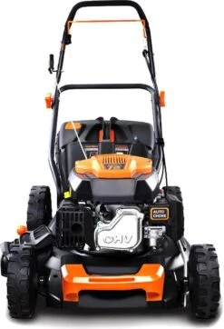 FUXTEC Grasmaaier Benzine - 46cm - Zelfrijdend / Zelftrekkend / Achterwielaandrijving - Mulchfunctie - Opvangbak 50L - FX-RM4646 -Tuingereedschap Serie Winkel 818x1200 1