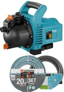 GARDENA - Classic Besproeiingspomp 3000/4 Compleet - Waterpomp - Incl. 3.5 M Aanzuigslang En 20 M Slang -Tuingereedschap Serie Winkel 843x1200 2