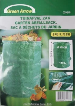 Benson Tuinafval Zak Heavy Duty 110 Liter – 70x45cm | Puinzak | Grote Zak Voor Het Opslaan Van Bladeren Takken En Afval -Tuingereedschap Serie Winkel 848x1200