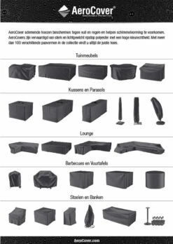 AeroCover Loungesethoes 220x220x90xH70 Cm - Antraciet 30 AeroCover Loungesethoes 220x220x90xH70 Cm - Antraciet -Tuingereedschap Serie Winkel 852x1200