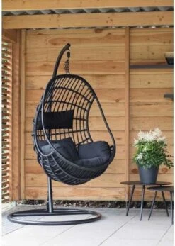 Hangstoel Sturdy Frame Zwart -Tuingereedschap Serie Winkel 853x1200