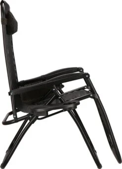 Springos Tuinstoel | Ligstoel | Opvouwbaar | Verstelbaar | Ergonomische Hoofdsteun | Bruin / Zwart -Tuingereedschap Serie Winkel 861x1200 4