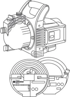 GARDENA - Classic Besproeiingspomp 3000/4 Compleet - Waterpomp - Incl. 3.5 M Aanzuigslang En 20 M Slang -Tuingereedschap Serie Winkel 867x1200 1