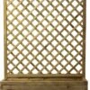 Bloembak Met Trellis | 120x40x170 Cm | Grenen | Geïmpregneerd -Tuingereedschap Serie Winkel 868x1200 8
