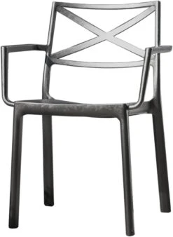 Keter Metalix Tuinstoelen - 4 Stuks - 53,3x60,2x81,3 Cm - Zwart -Tuingereedschap Serie Winkel 876x1200 1