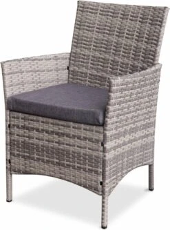 Alice's Garden Loungeset Moltès - 4 Plaatsen - Wicker - Kleine Set - Tinten Grijs/grijs -Tuingereedschap Serie Winkel 889x1200 3