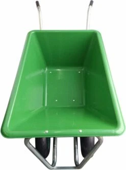 Kruiwagen Met Dubbel Luchtwiel Stal Eco Groen 160 Liter -Tuingereedschap Serie Winkel 893x1200 1
