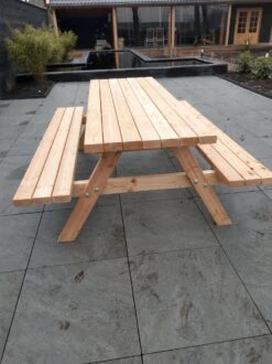Douglas Geschaafd Picknicktafel 200 Cm Lang Houtdikte 45mm -Tuingereedschap Serie Winkel 899x1200 19