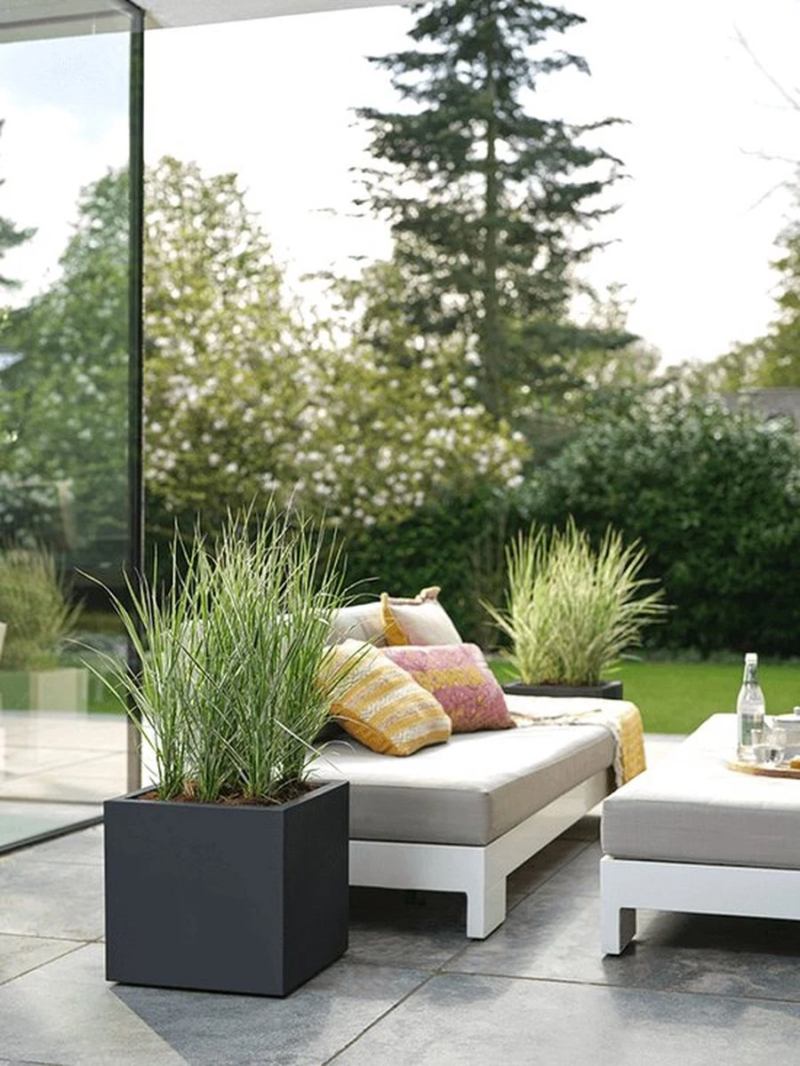 Elho Vivo Next Vierkant 30 - Plantenbak Voor Binnen & Buiten - Ø 29.5 X H 29.5 Cm - Zwart/Living Black 12 Elho Vivo Next Vierkant 30 - Plantenbak Voor Binnen & Buiten - Ø 29.5 X H 29.5 Cm - Zwart/Living Black - Afbeelding 10