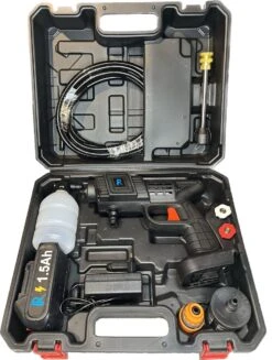 Hogedrukreinger Op Accu - Inclusief Opbergkoffer - Foam Gun - Foam Sprayer - Schuimpistool - Schuimsproeier - Hogedruk Pistool - Inclusief Accesoires -Tuingereedschap Serie Winkel 907x1200 1