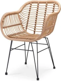 Casaria Polyrotan Kuipstoel Bali - Met Kussens – 2 Stuks -Tuingereedschap Serie Winkel 907x1200 4