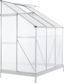 Aluminium Zijkas Kweekkas Wandkas, Broeikas Kas -Tuingereedschap Serie Winkel 924x1200 5