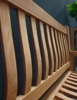 Merkloos TIERRA | Tuinbank Van Teak Comfort Plus + | 150 Cm - 3-Persoons / 3-Zits | Naturel / Original | BONANY Luxe | Geschuurd & Olie Op Waterbasis | Klassiek & Traditioneel | Stevig | Tuinzetel | Bank Voor Tuin -Tuingereedschap Serie Winkel 932x1200