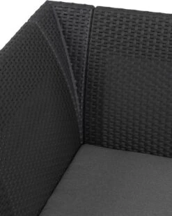 Keter Marie Hoek Loungeset Met Orlando Tafel - 6 Personen - Antraciet -Tuingereedschap Serie Winkel 955x1200