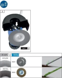 Güde Elektrische Onkruidborstel - Voegenreiniger - 400 Watt - GRF 401 16 Güde Elektrische Onkruidborstel - Voegenreiniger - 400 Watt - GRF 401 -Tuingereedschap Serie Winkel 956x1200 4