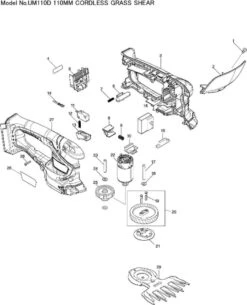 Makita Accu Grasschaar En Buxusschaar UM110DWYX -Tuingereedschap Serie Winkel 972x1200