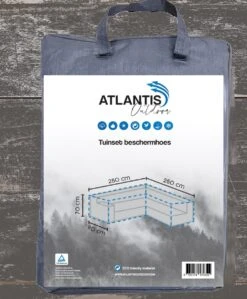 Weersbestendige Beschermhoes Voor Hoekbank | 250/90 X 250/90 X 70 Cm (L-vorm) - Tuinbank / L-Vorm -Waterdicht - Grijs -Tuingereedschap Serie Winkel 992x1200 1