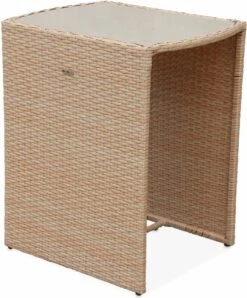 Alice's Garden Balkonset Doppio - 2 Stoelen - Inschuifbaar - Wicker - Beige -Tuingereedschap Serie Winkel 994x1200 1
