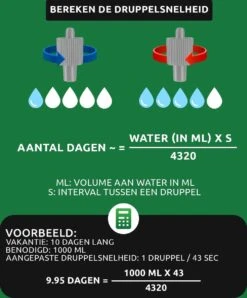 SKYARD® Waterdruppelaar Set Van 10 – Watergeefsysteem Geschikt Binnen (Kamerplanten) En Buiten – Bewateringssysteem Met Instelbare Druppelsnelheid - Irrigatiesysteem - Planten Watergever - Waterbol -Tuingereedschap Serie Winkel 994x1200 3